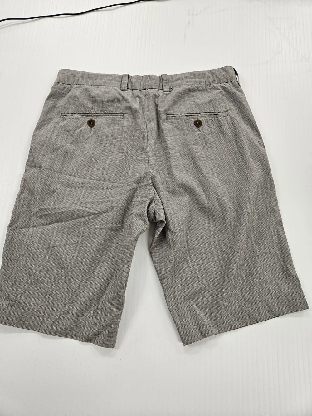 French Connection Gray Pinstripe Men’s Shorts